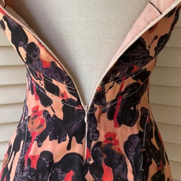 Zac Posen Silk Knee Length Dress - Picture 10 of 13